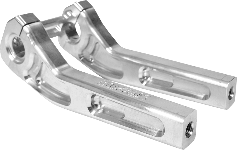 SLYFOX 0602-1164 Handlebar Riser Kit - Pullback - 1" Clamping - 8" Rise - Raw — image 1 of 3