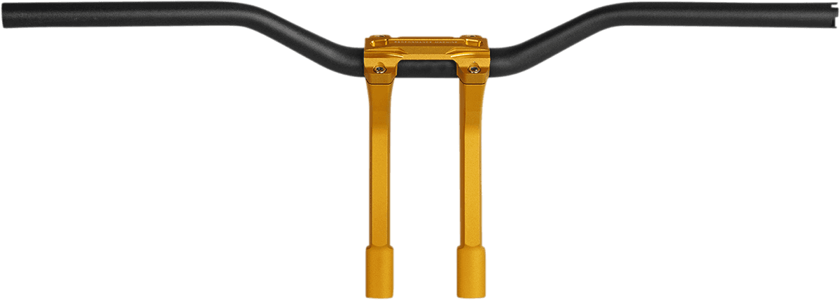 PERFORMANCE MACHINE (PM) 0602-1238 Phatbar & Riser Kit - External Wiring - 9" - Gold Ops