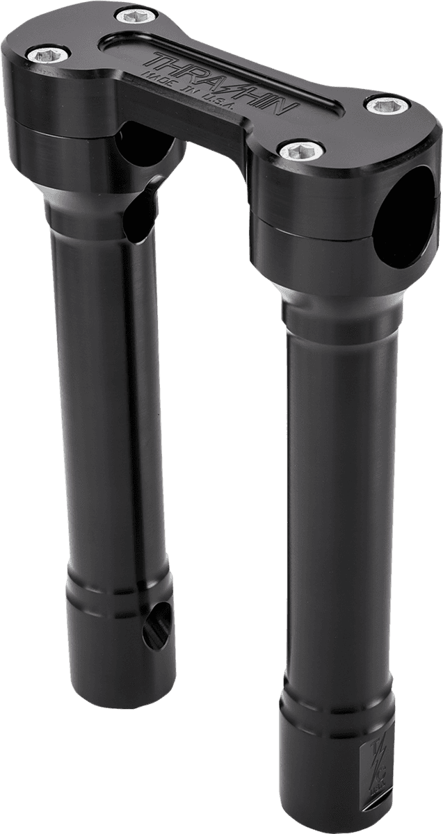 THRASHIN SUPPLY CO. 0602-1244 Hole Shot Risers - 8" - Black — image 1 of 2