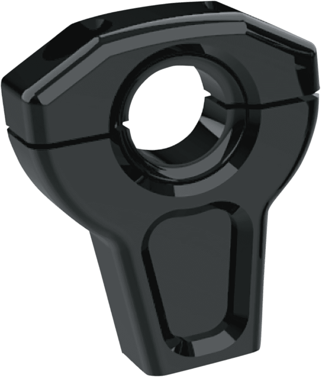 SLYFOX 0602-1254 Handlebar Riser Kit - Straight - 1" Clamping - 2-1/2" Rise - Black