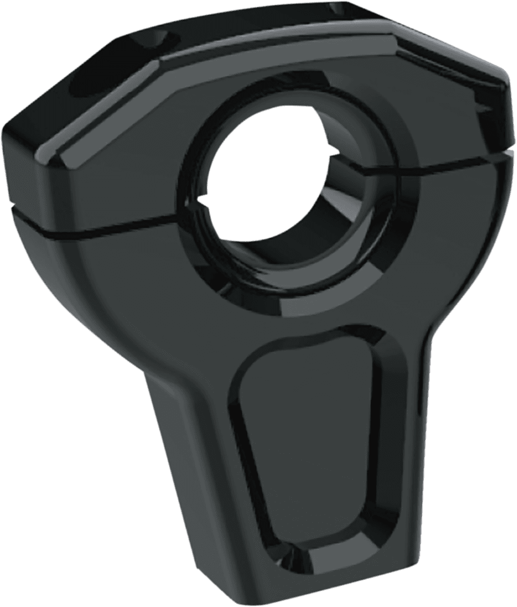 SLYFOX 0602-1254 Handlebar Riser Kit - Straight - 1" Clamping - 2-1/2" Rise - Black