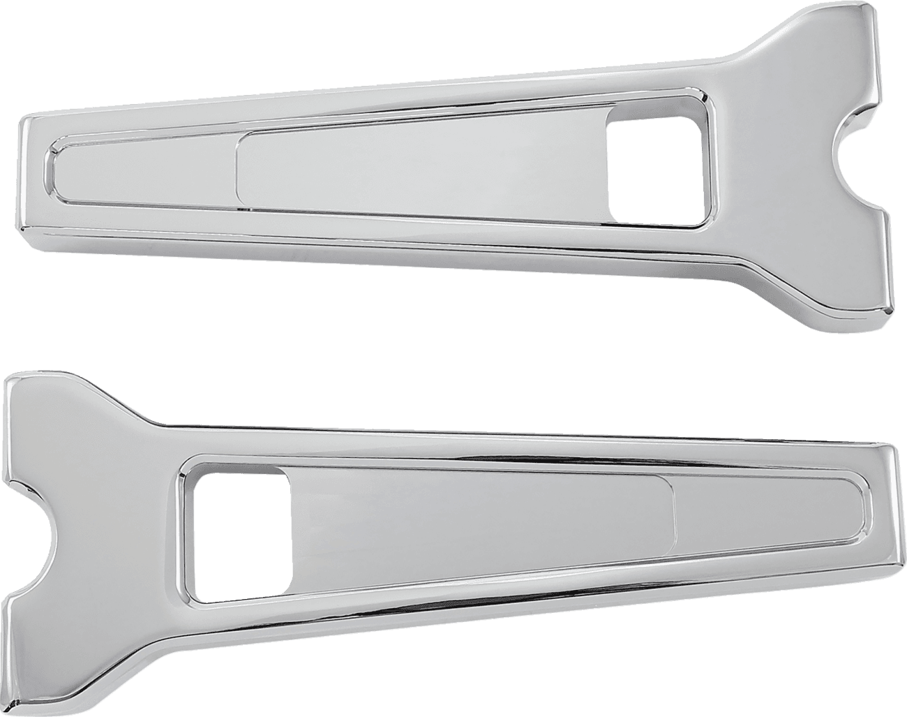 LA CHOPPERS 0602-1408 Performance Risers - Straight - 8" - Chrome
