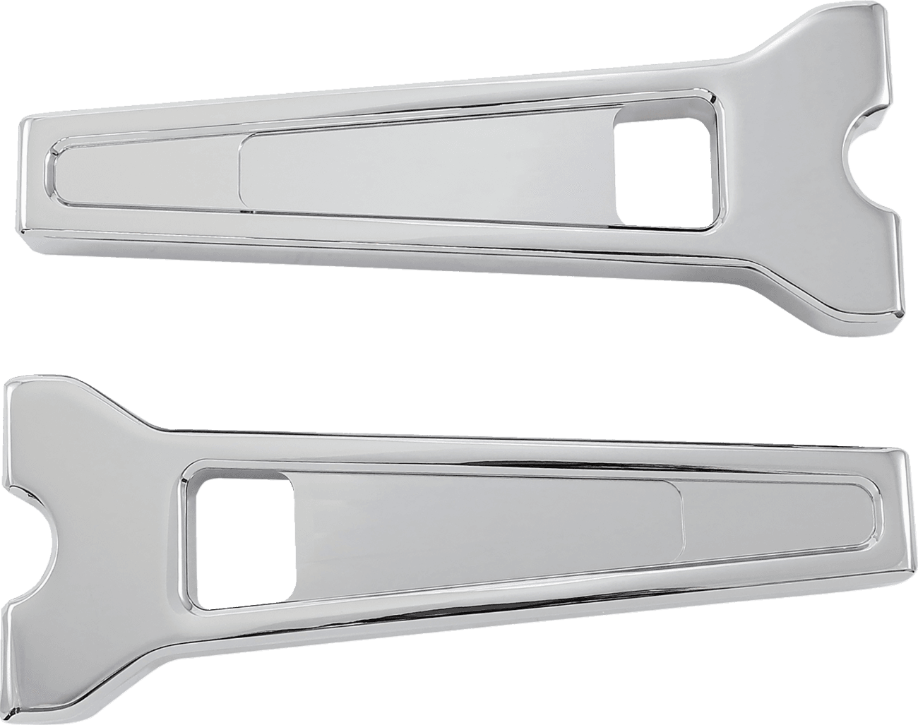 LA CHOPPERS 0602-1408 Performance Risers - Straight - 8" - Chrome