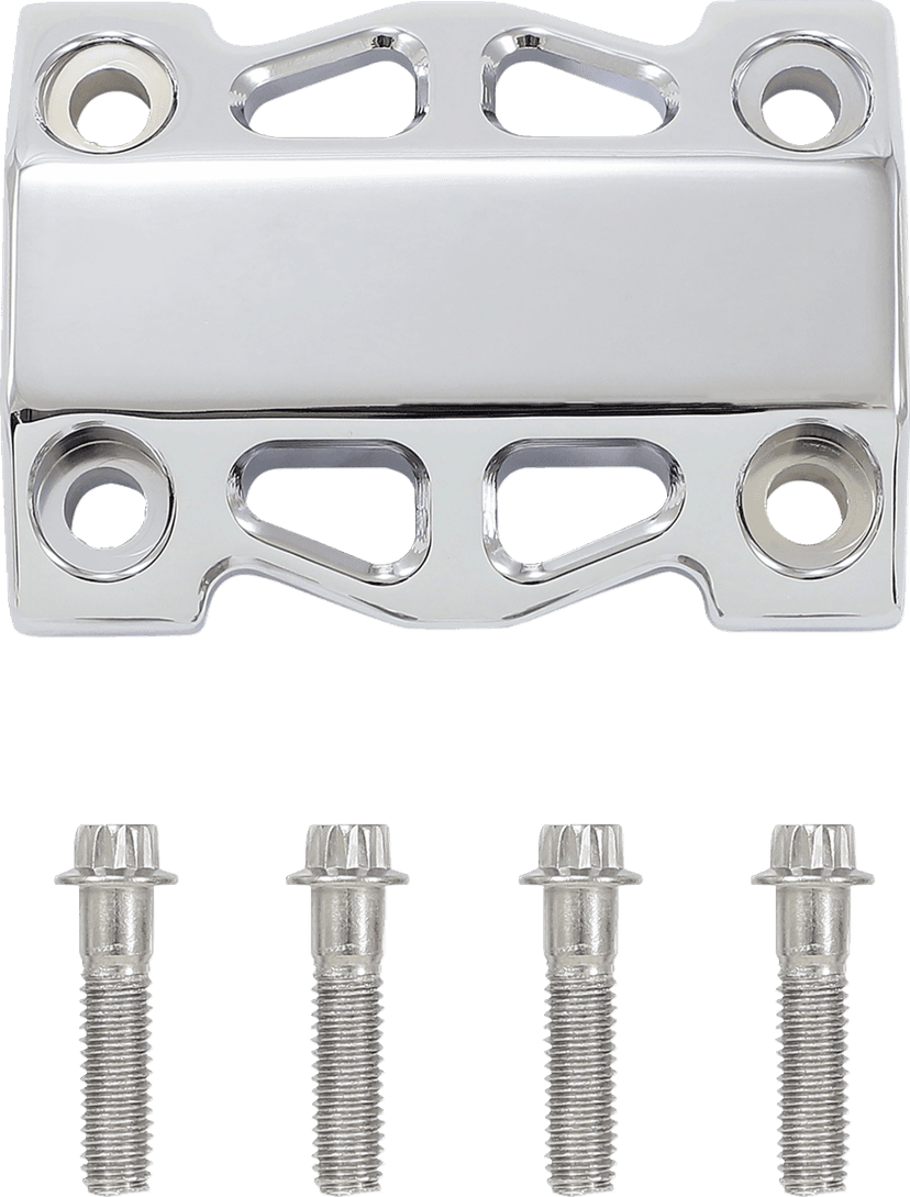 LA CHOPPERS 0602-1409 Performance Risers - Straight - 10" - Chrome — image 2 of 2