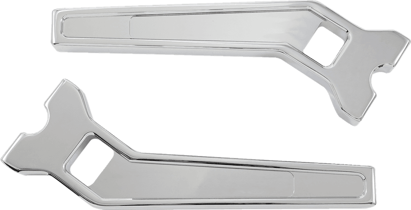 LA CHOPPERS 0602-1412 Performance Risers - Pullback - 10" - Chrome — image 1 of 2
