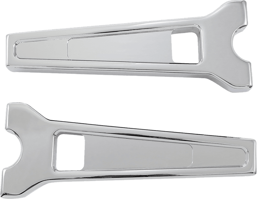 LA CHOPPERS 0602-1414 Performance Risers - Straight - 8" x 1-1/4" - Chrome — image 1 of 2