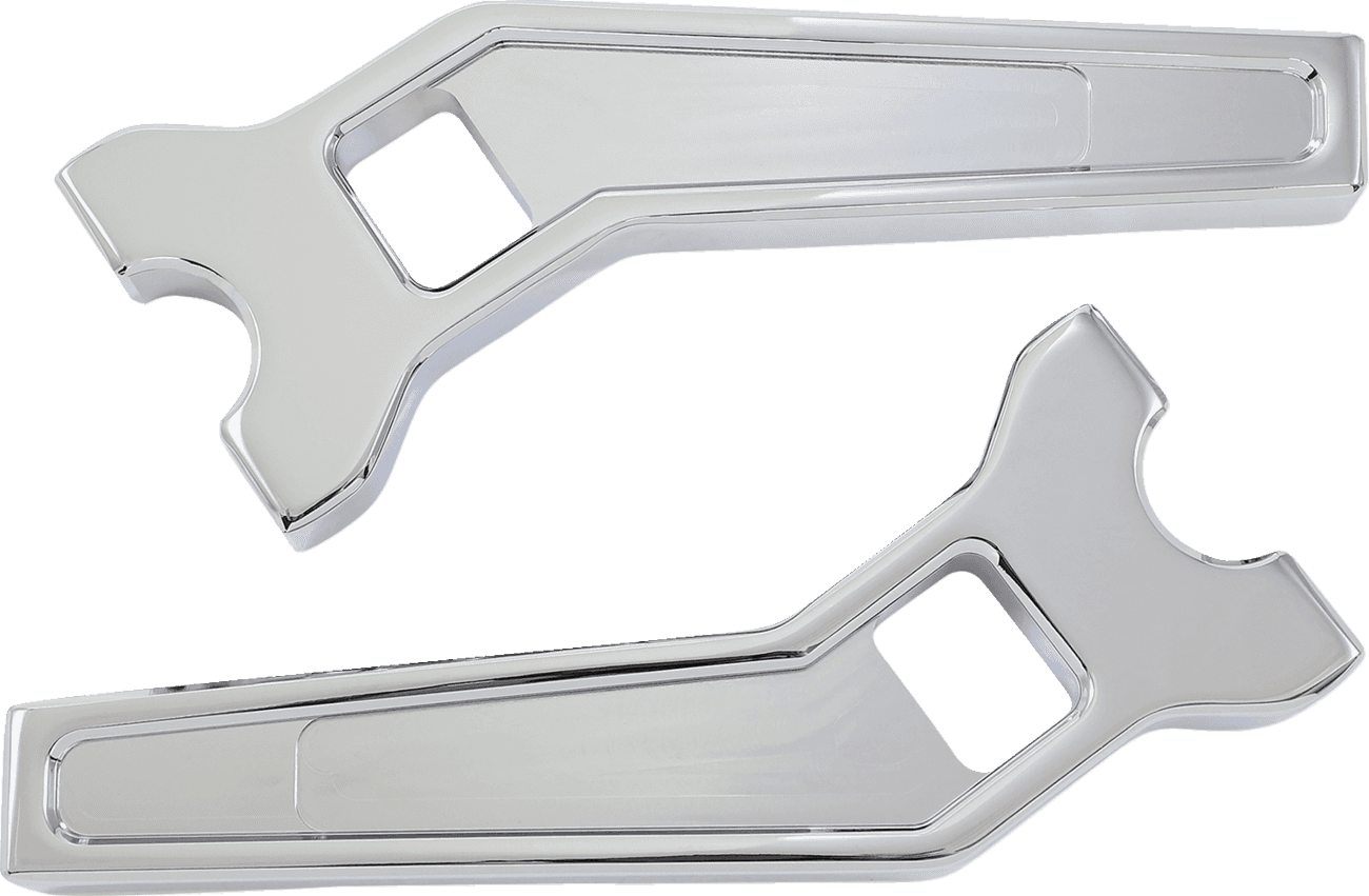 LA CHOPPERS 0602-1417 Performance Risers - Pullback - 8" x 1-1/4" - Chrome