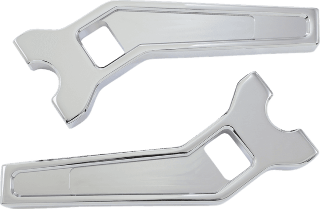 LA CHOPPERS 0602-1417 Performance Risers - Pullback - 8" x 1-1/4" - Chrome — image 1 of 2