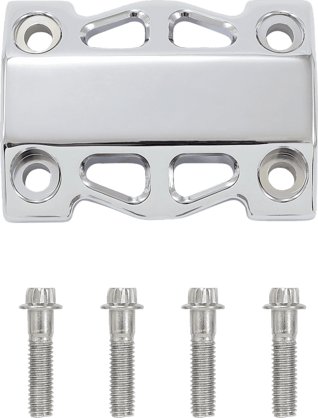 LA CHOPPERS 0602-1418 Performance Risers - Pullback - 10" x 1-1/4" - Chrome — image 2 of 2