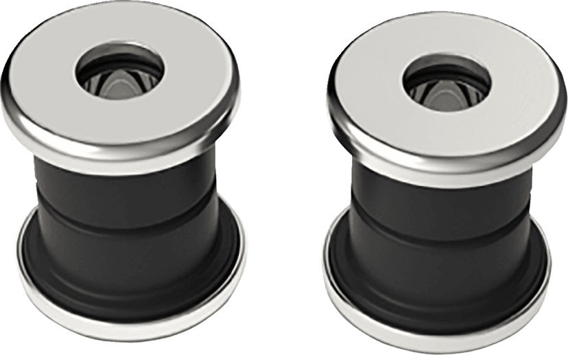 LA CHOPPERS 0602-1436 Riser Bushings - Polyurethane - Polished — image 1 of 3