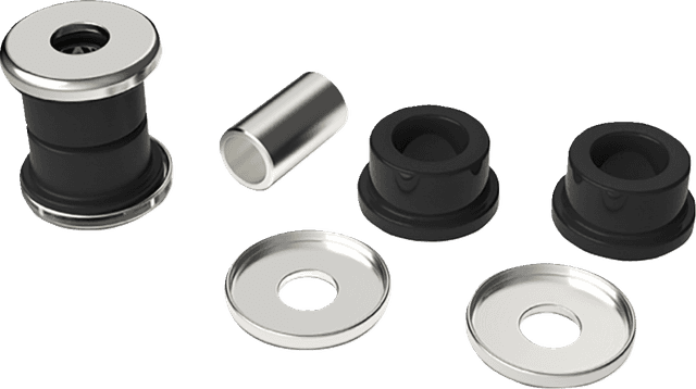 LA CHOPPERS 0602-1436 Riser Bushings - Polyurethane - Polished — image 2 of 3