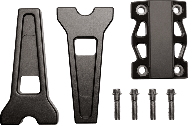 LA CHOPPERS 0602-1437 Performance Risers - Straight - 6" - Bronze