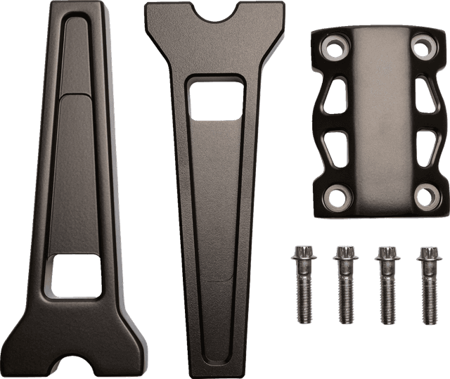 LA CHOPPERS 0602-1438 Performance Risers - Straight - 8" - Bronze