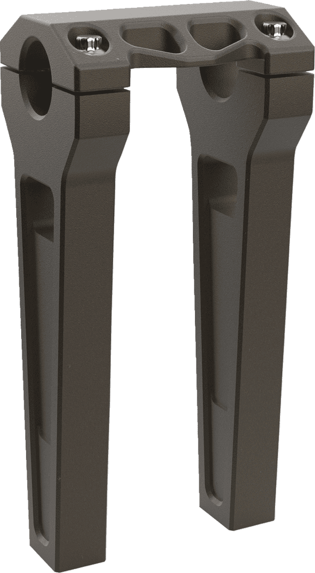 LA CHOPPERS 0602-1444 Performance Risers - Straight - 8" x 1-1/4" - Bronze — image 1 of 2