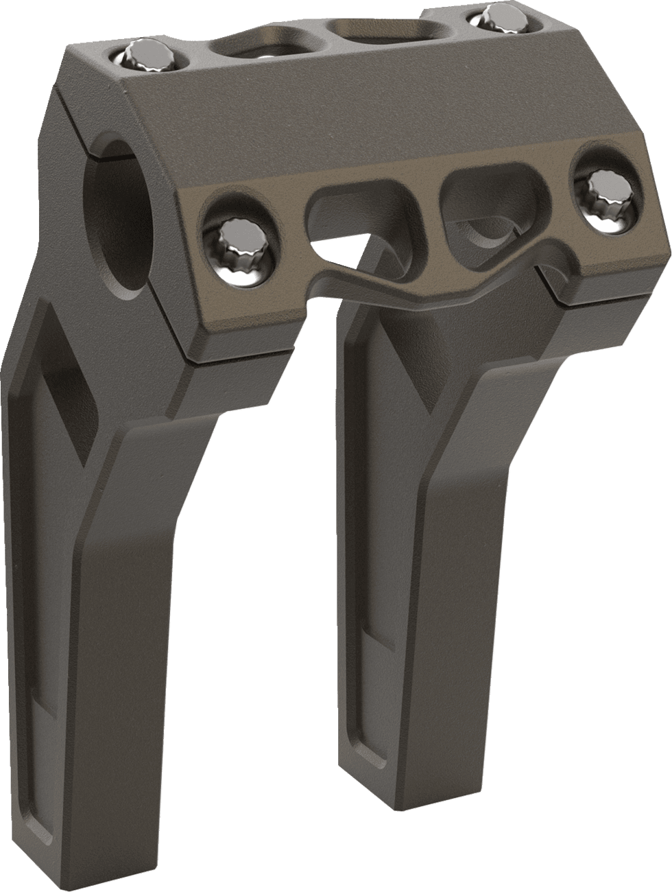 LA CHOPPERS 0602-1446 Performance Risers - Pullback - 6" x 1-1/4" - Bronze