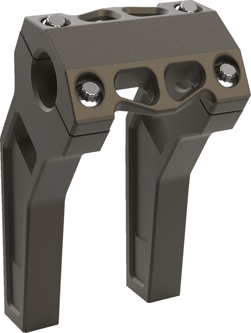 LA CHOPPERS 0602-1446 Performance Risers - Pullback - 6" x 1-1/4" - Bronze — image 1 of 2