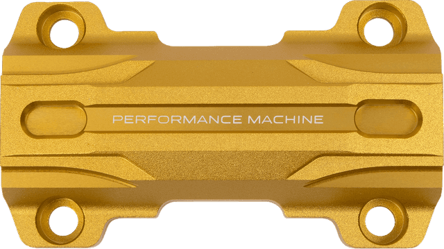 PERFORMANCE MACHINE (PM) 0602-1517 Adapter - Gauge Relocation Kit - Gold Ops® — image 1 of 2