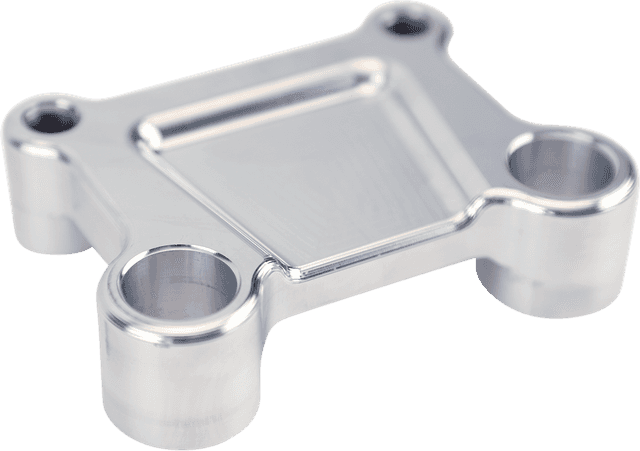 LA CHOPPERS 0603-1033 T-Bar Handlebar Adapter - FLH - Aluminum — image 2 of 2