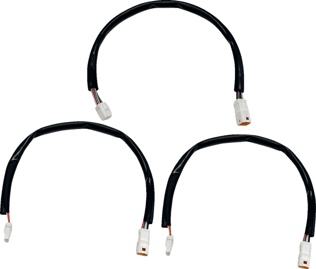 FAT BAGGERS INC. 0605-0016 Wire Harness Extension - 18" Handlebar