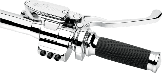 PERFORMANCE MACHINE (PM) 0610-0239 Contour Billet Brake Control - Master Cylinder - 11/16" - Chrome — image 2 of 2