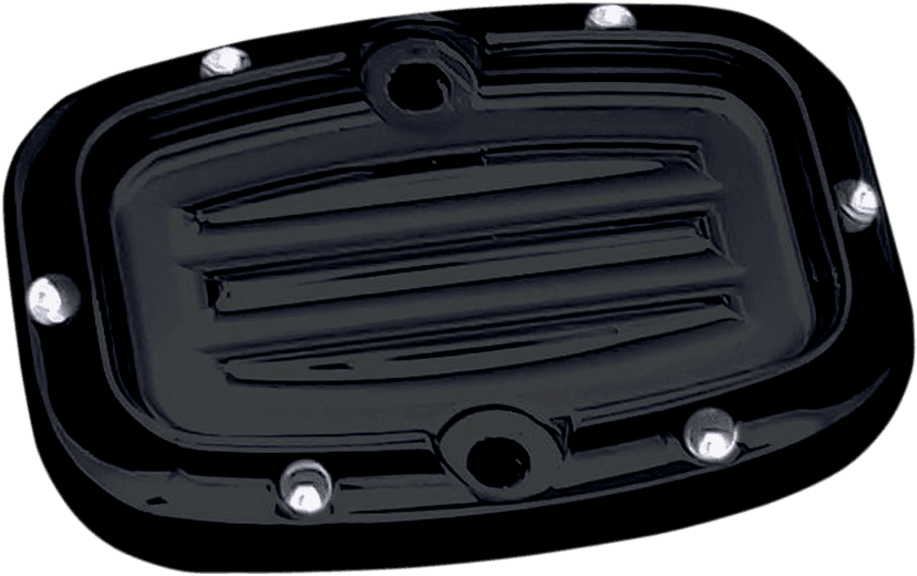 COVINGTONS 0610-0678 Rear Master Cylinder Cover - Dimpled - Black