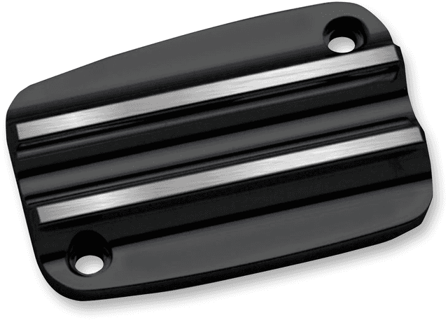 COVINGTONS 0610-1957 Master Cylinder Cover - Brake - Front - Finned - Black