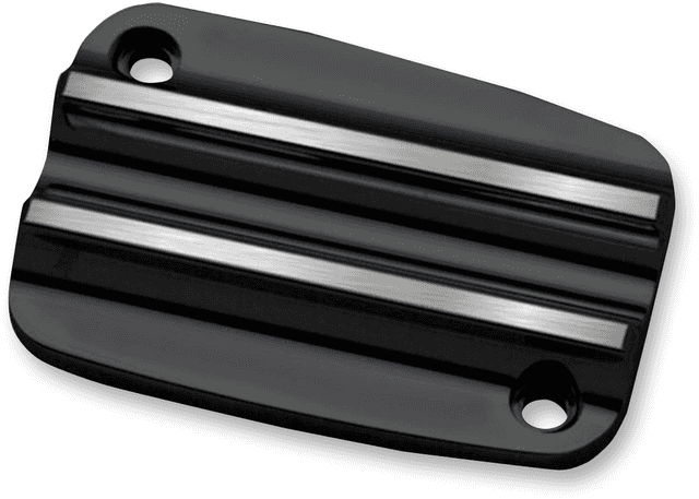 COVINGTONS 0610-1961 Master Cylinder Cover - Clutch - Finned - Black