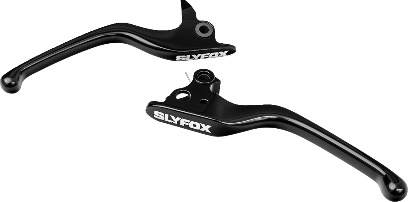 SLYFOX 0610-2296 Hand Levers - Brake/Clutch - Black