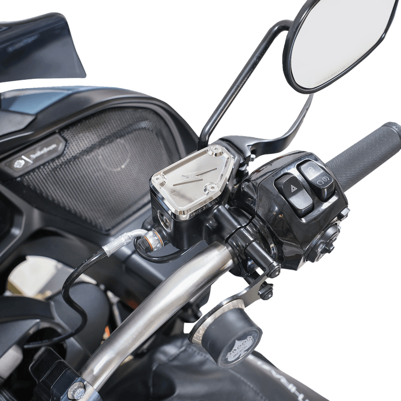 THRASHIN SUPPLY CO. 0610-2358 Master Cylinder Cover - Brake - Front - Chrome — image 3 of 3