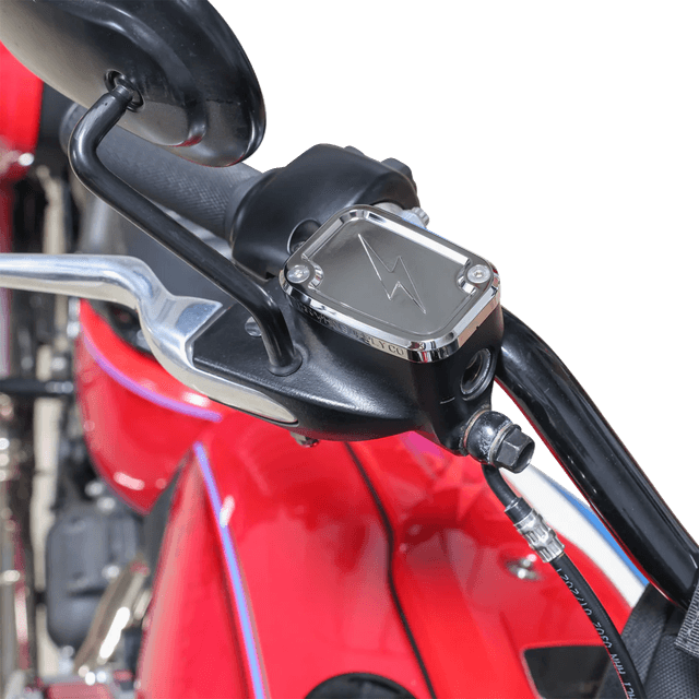 THRASHIN SUPPLY CO. 0610-2386 Master Cylinder Cover - Brake - Front - Chrome — image 2 of 3