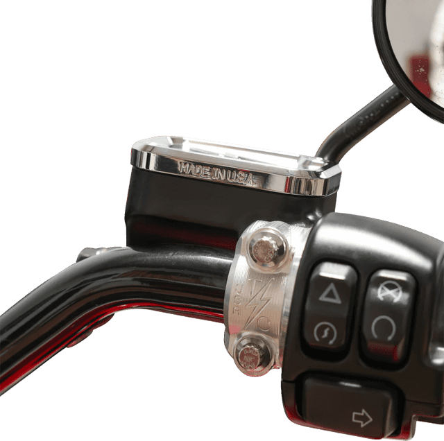 THRASHIN SUPPLY CO. 0610-2386 Master Cylinder Cover - Brake - Front - Chrome — image 3 of 3