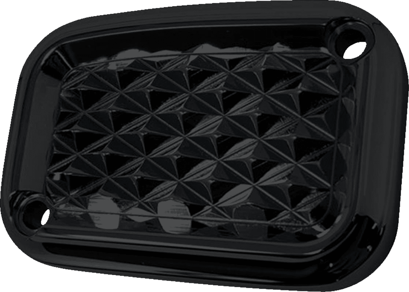 COVINGTONS 0611-0203 Master Cylinder Cover - Brake - Front - Diamondback - Black
