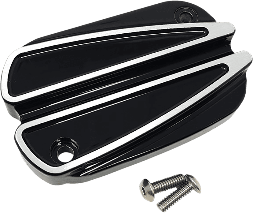 COVINGTONS 0612-0478 Master Cylinder Cover - Brake - Front - Ripper - Black
