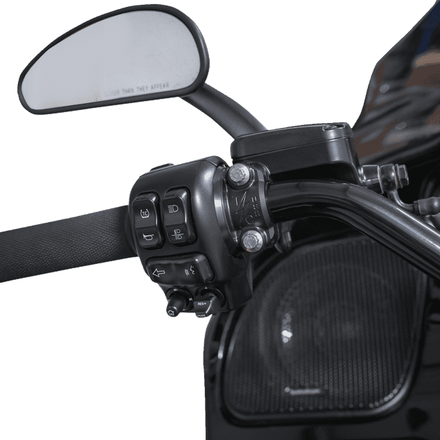 THRASHIN SUPPLY CO. 0615-0396 Speedway Perch Clamp - Black — image 4 of 4