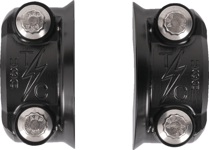 THRASHIN SUPPLY CO. 0615-0396 Speedway Perch Clamp - Black — image 1 of 4
