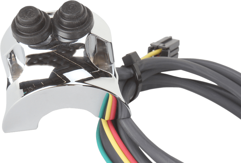 LEGEND SUSPENSION 0616-0207 Chrome Legend Handlebar Mounted Control Assembly - FL — image 2 of 2