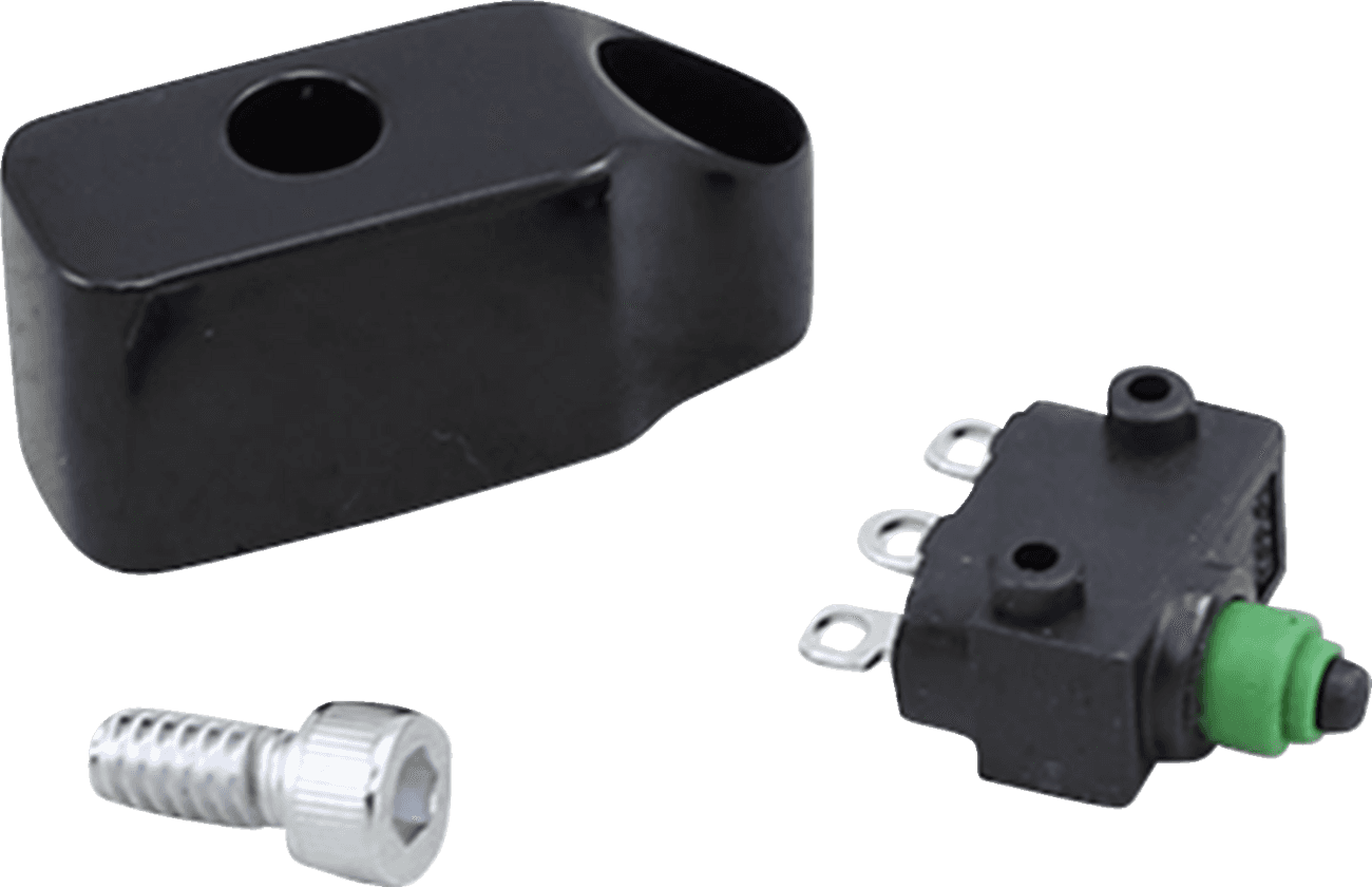 PERFORMANCE MACHINE (PM) 0616-0375 Control Switch Housing - Includes Switch - Brake/Clutch - Black