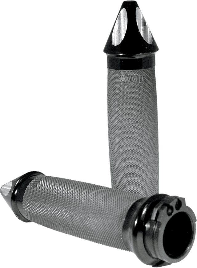 AVON GRIPS 0630-0534 Custom Spike End Grips - Black