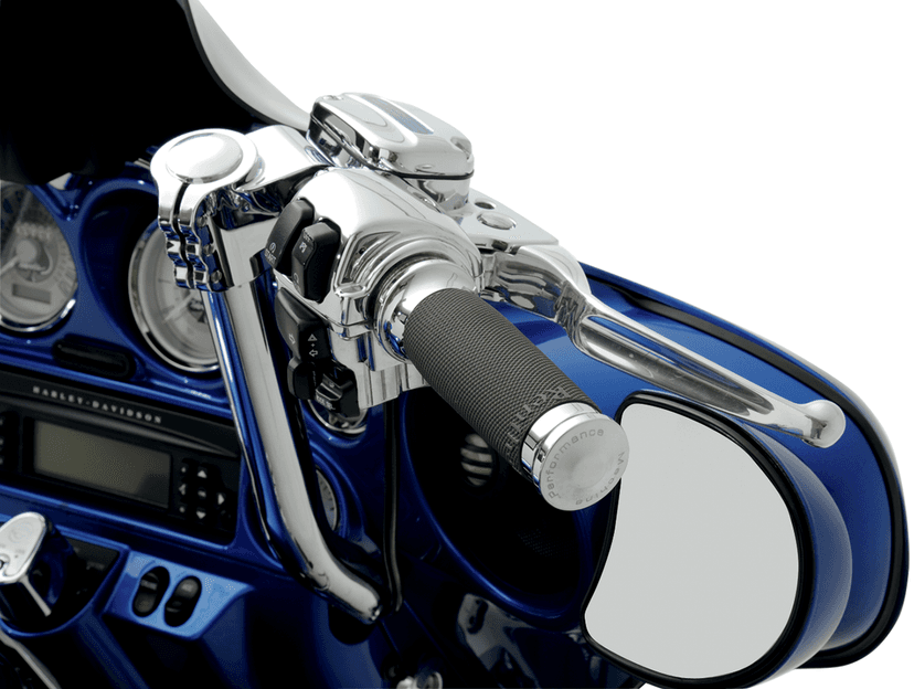 BARNETT 0630-0542 Contour Renthal Wrapped Grips - TBW - Chrome — image 2 of 3