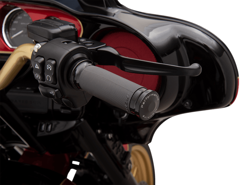 BARNETT 0630-0543 Contour Renthal Wrapped Grips - TBW - Black — image 3 of 4