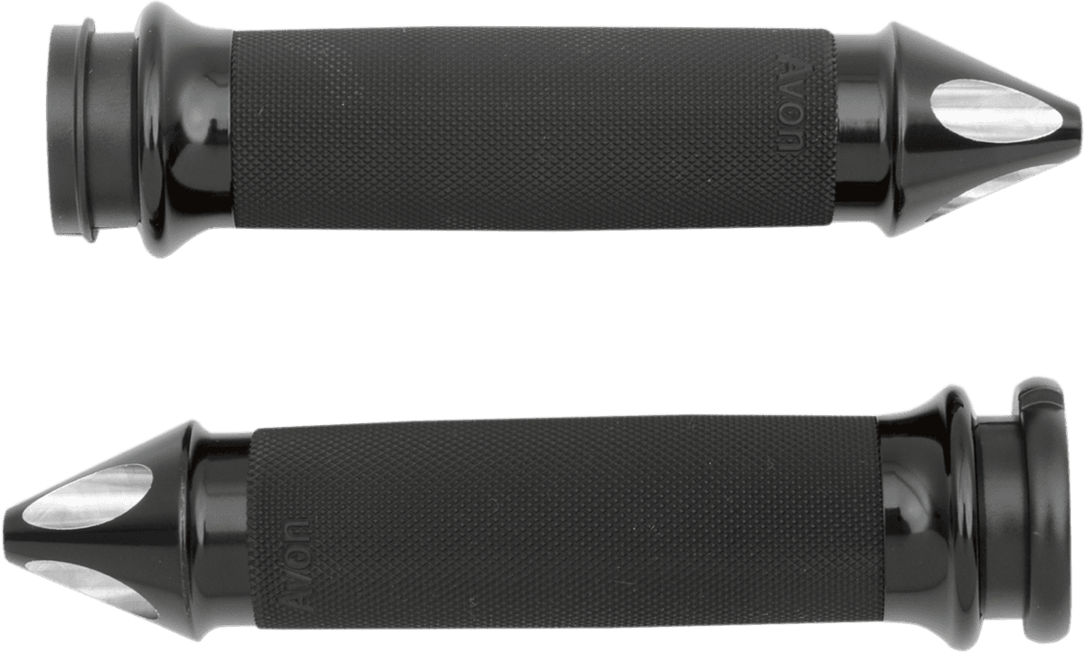 AVON GRIPS 0630-0679 Custom Spike End Grips - TBW - Black