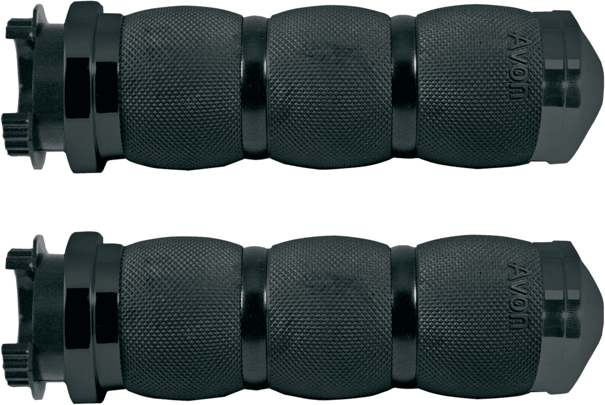 AVON GRIPS 0630-0692 3-Ring Air Cushioned Grips - Touring - Anodized