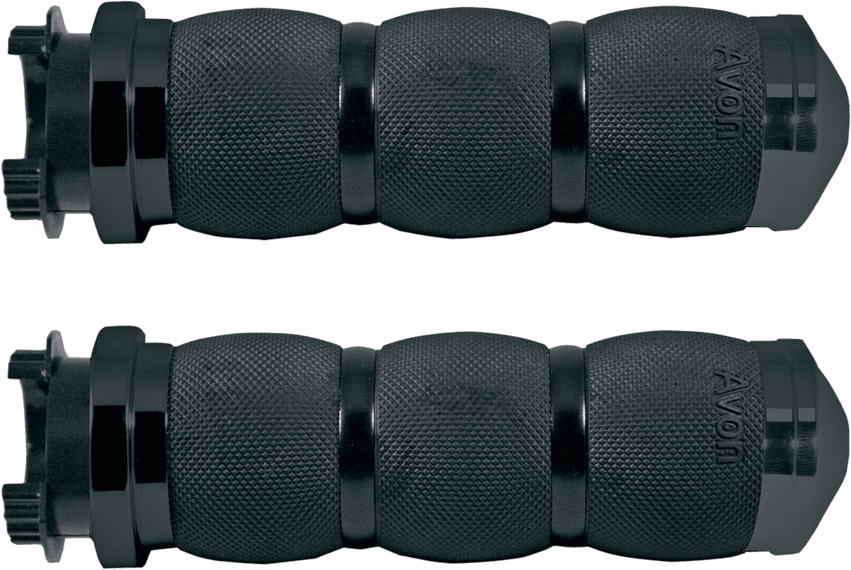 AVON GRIPS 0630-0692 3-Ring Air Cushioned Grips - Touring - Anodized