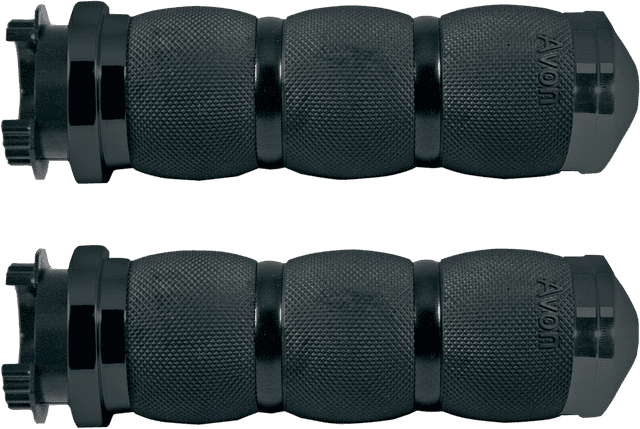 AVON GRIPS 0630-0692 3-Ring Air Cushioned Grips - Touring - Anodized