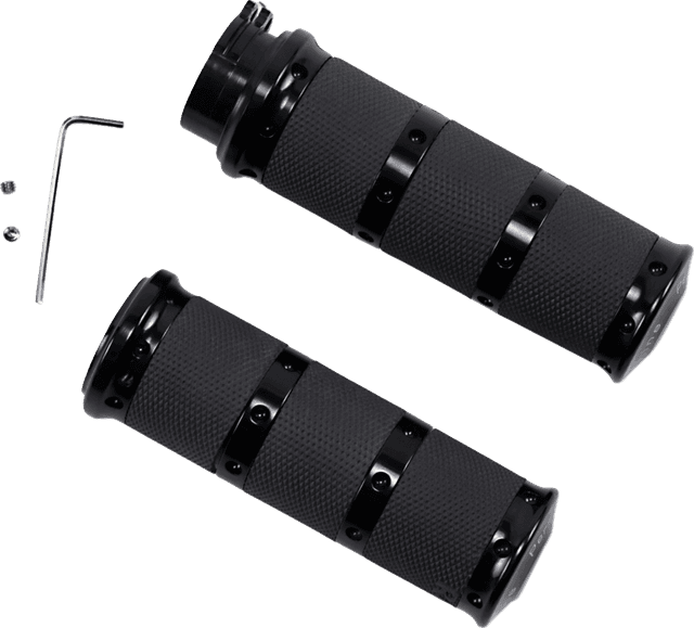PERFORMANCE MACHINE (PM) 0630-0797 Contour XL Renthal Wrapped Grips - Cable - Black