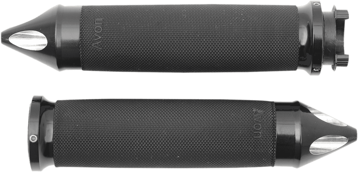 AVON GRIPS 0630-0845 Custom Spike End Grips - Touring - Black