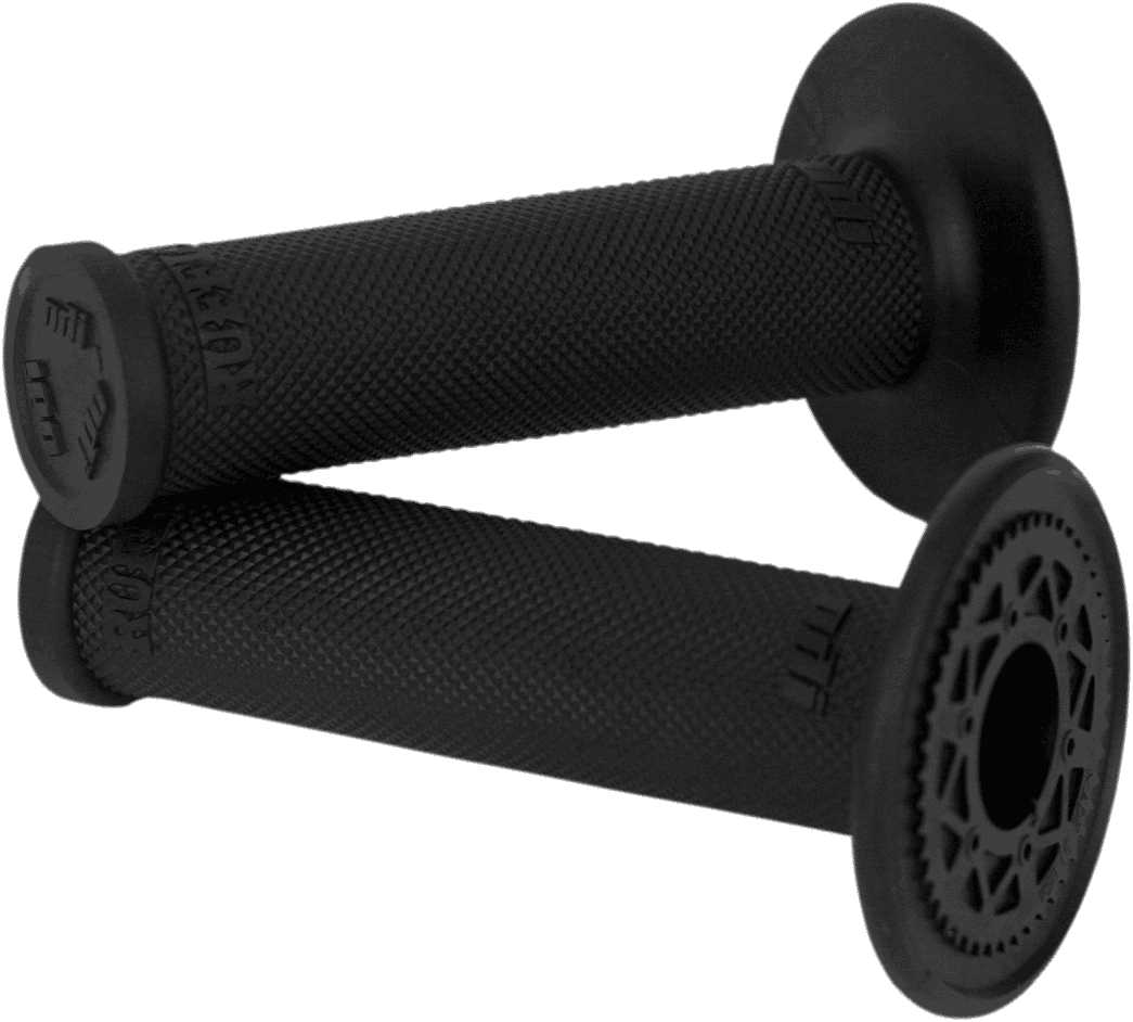 ODI 0630-0866 Ruffian MX Single-Ply Grips - No Waffle - Black