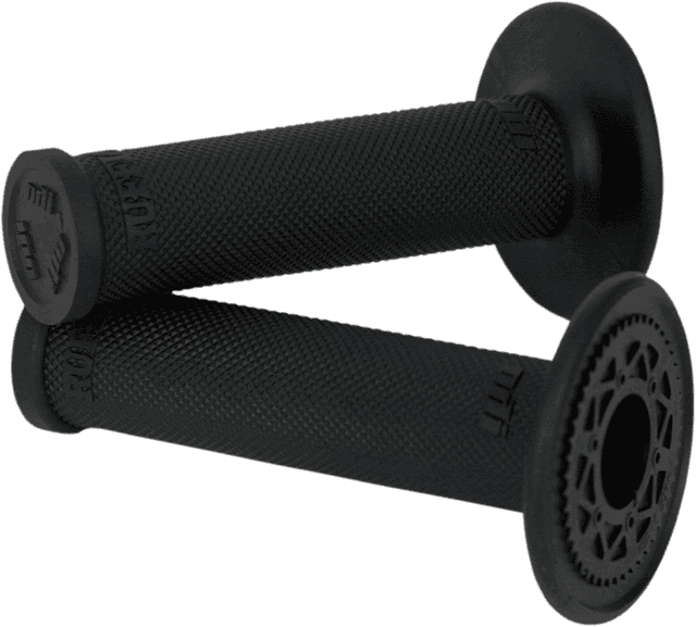 ODI 0630-0866 Ruffian MX Single-Ply Grips - No Waffle - Black