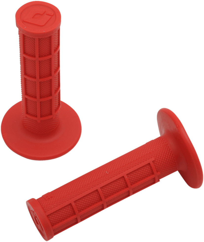 ODI 0630-0874 Grips - Ruffian - Half Waffle - Red