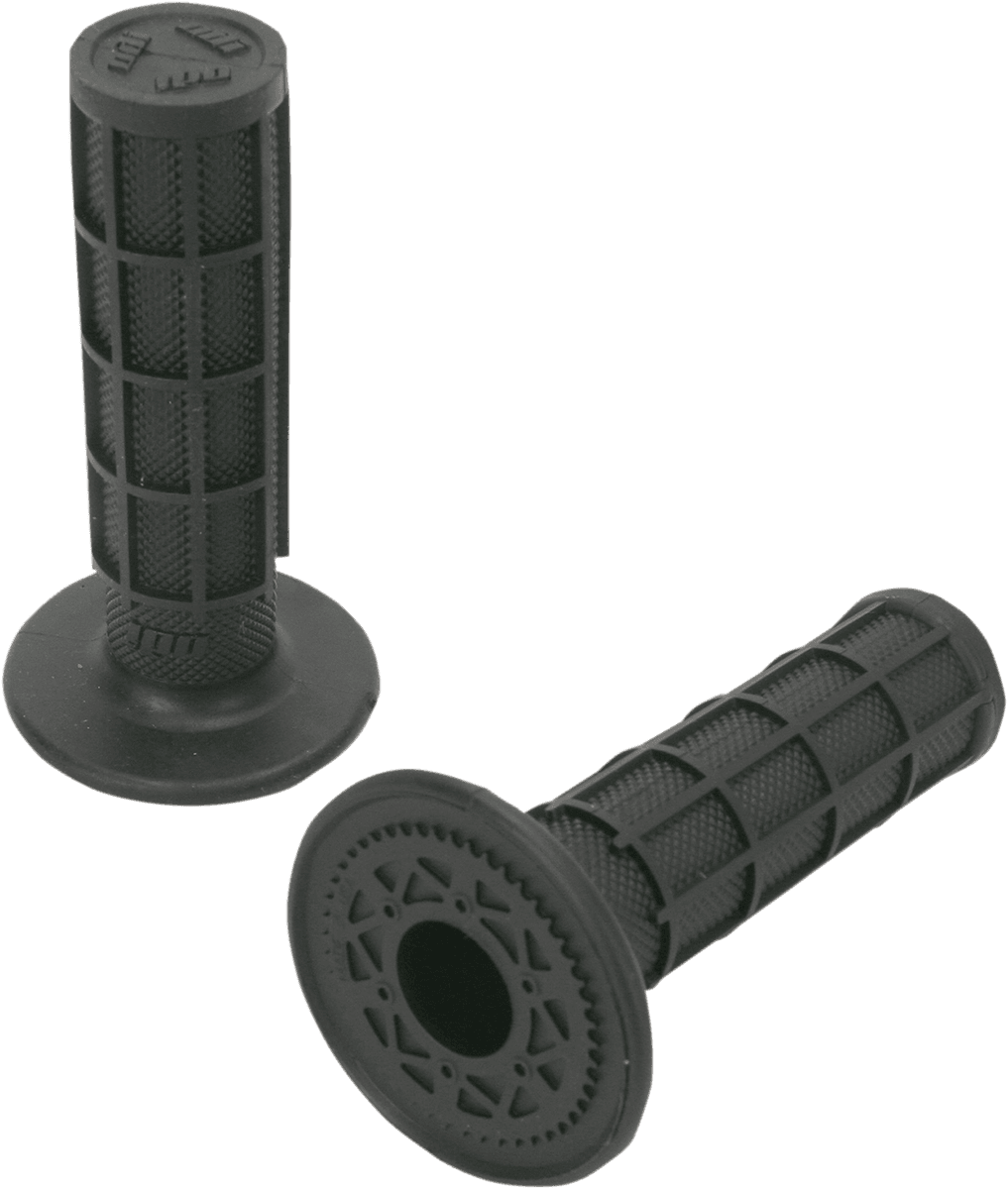 ODI 0630-0876 Ruffian MX Full Waffle Single-Ply Grips - Black
